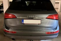 Audi Q5 2008-2017 Chrome trim above license plate (stainless steel) photo 4