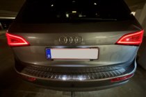 Audi Q5 2008-2017 Chrome trim above license plate (stainless steel) photo 5