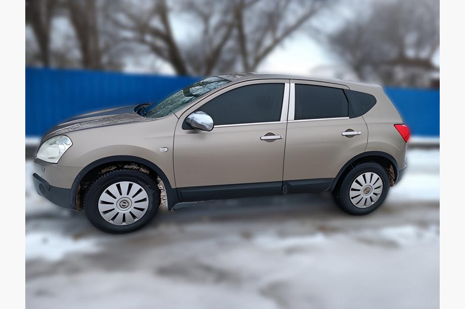 Nissan Qashqai 2010-2014 Chrome Door Pillar Covers (4 pcs, Stainless Steel) +2, OmsaLine - Italian Stainless Steel Image