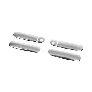 Chrome Door Handle Covers (4 pcs, Stainless Steel) Audi A4 B6 2000-2004 photo 2