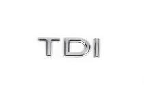 Volkswagen Jetta 2006-2011 TDI Badge (OEM style) All Chrome photo 1