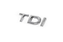 Volkswagen Jetta 2006-2011 TDI Badge (OEM style) All Chrome photo 4