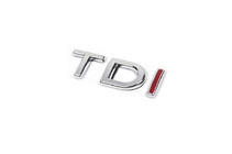 Volkswagen Jetta 2006-2011 TDI Badge (OEM style) All Chrome photo 3