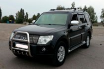 Mitsubishi Pajero Wagon IV 2006-2021 Bull Bar QT011 (Stainless Steel) photo 1