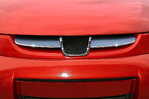 Peugeot Partner 1996-2008 Chrome Grille Covers 2004-2008 (2 pcs, Stainless Steel) photo 1