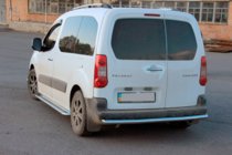Citroen Berlingo 2008-2018 Rear Guard (Stainless Steel) 51 mm photo 3