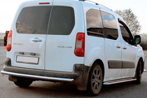 Citroen Berlingo 2008-2018 Rear Guard (Stainless Steel) 51 mm photo 4
