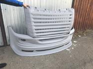 Volkswagen Crafter 2006-2016 Front Bumper 2012↗ (USA-style, primed for painting) photo 3