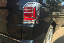 Volkswagen T6 2015-2024 Tail Light Covers Chrome (2 pcs, ABS) photo 1