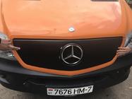 Mercedes Sprinter W906 2006–2018 Winter grille cover V1 (2013↗) Glossy photo 6