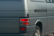 Volkswagen T4 Transporter 1990-2003 Tail Light Covers (2 pcs, Stainless Steel) OmsaLine - Italian Stainless Steel photo 4