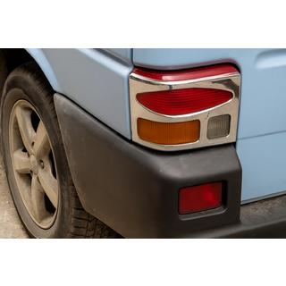 Tail Light Covers (2 pcs, Stainless Steel) Volkswagen T4 Transporter 1990-2003 photo 1