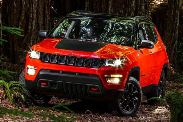 Review of Jeep Compass crossover series Trailhawk