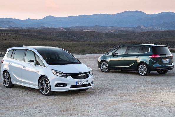Review of van Opel Zafira new generation