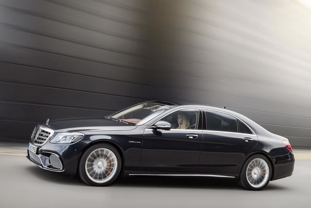 In Europe started sales of the updated Mercedes-Benz S-Class