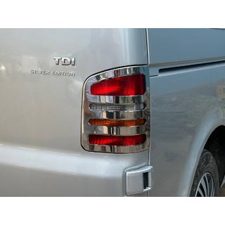 Chrome Tail Light Covers (Carmos, 2 pcs, Stainless Steel) photo 3