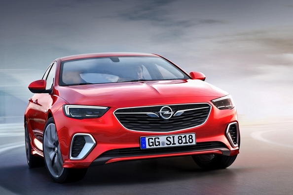Presented powerful version of the Opel Insignia GSi