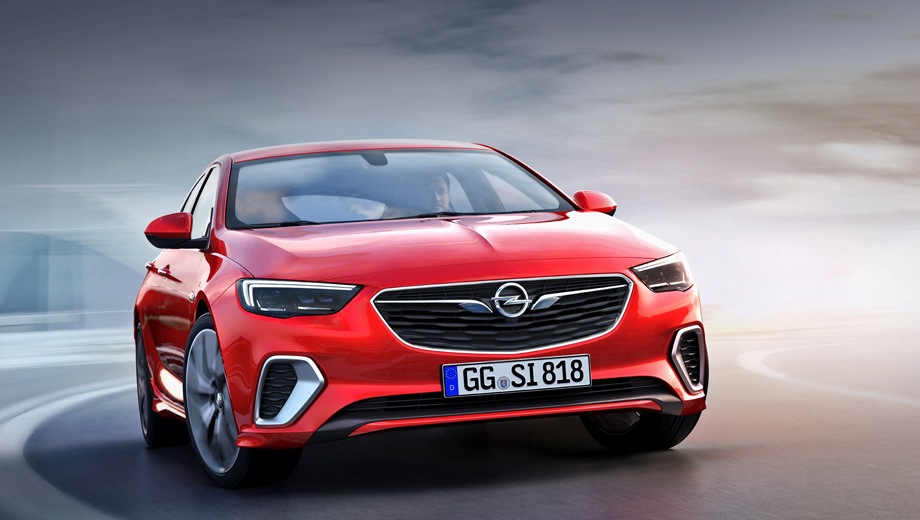 Presented powerful version of the Opel Insignia GSi