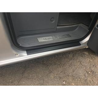 Door sill protectors DDU matte (2pcs, plastic) Mercedes Vito W639 2004-2014 photo 3