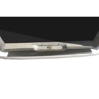 Rear bumper protector with lip (DDU, plastic) photo 1