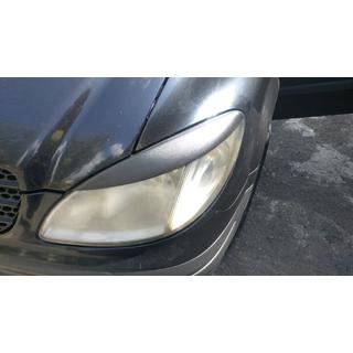 Headlight eyebrows straight (2004-2010, 2 pcs, plastic) Mercedes Vito W639 2004-2014 photo 3