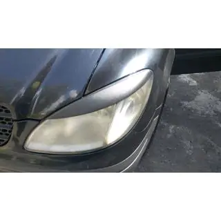 Headlight eyebrows straight (2004-2010, 2 pcs, plastic) photo 3