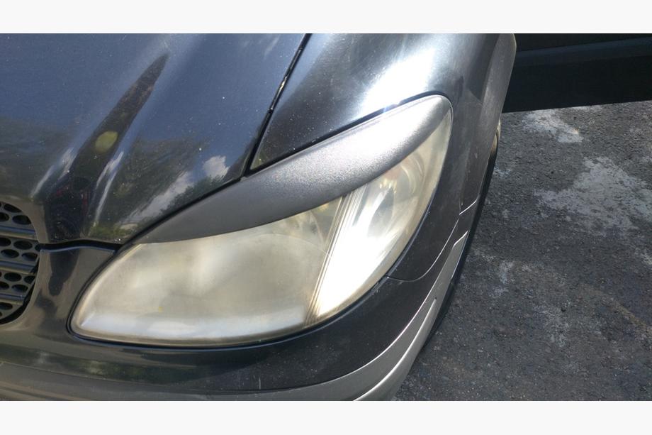 Mercedes Vito W639 2004-2014 Headlight eyebrows straight (2004-2010, 2 pcs, plastic) Photo 3