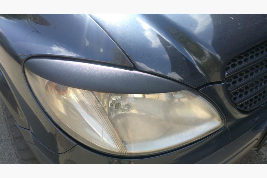 Mercedes Vito W639 2004-2014 Headlight eyebrows straight (2004-2010, 2 pcs, plastic) Photo 4
