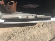 Mercedes Viano 2004-2014 Rear bumper protector with lip DDU (plastic) Matte photo 5