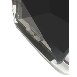Rear bumper protector with lip DDU (plastic) photo 1