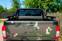 Ford Ranger 2007-2011 Body roll bar (black) photo 5
