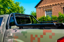 Nissan Navara 2006-2015 Body roll bar (black) photo 4