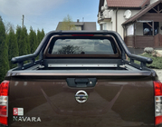 Nissan Navara/NP300 2016- Body roll bar (black) photo 5