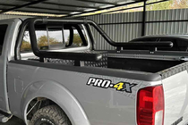 Nissan Navara/NP300 2016- Body roll bar (black) photo 3