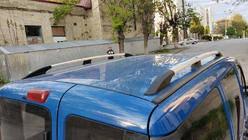 Fiat Doblo I 2005-2010 Chrome Roof Rails Maxi Base, Plastic Feet photo 1