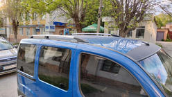 Fiat Doblo I 2005-2010 Chrome Roof Rails Maxi Base, Plastic Feet photo 3
