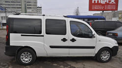 Fiat Doblo I 2005-2010 Chrome Roof Rails Maxi Base, Plastic Feet photo 18