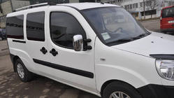 Fiat Doblo I 2005-2010 Chrome Roof Rails Maxi Base, Plastic Feet photo 19