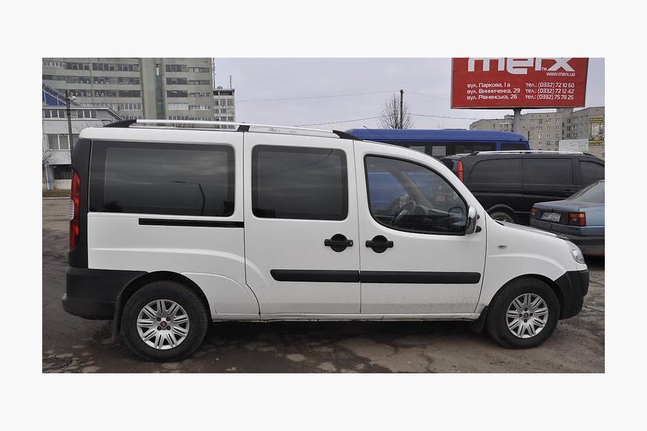 Fiat Doblo I 2005-2010 Chrome Roof Rails Photo 18