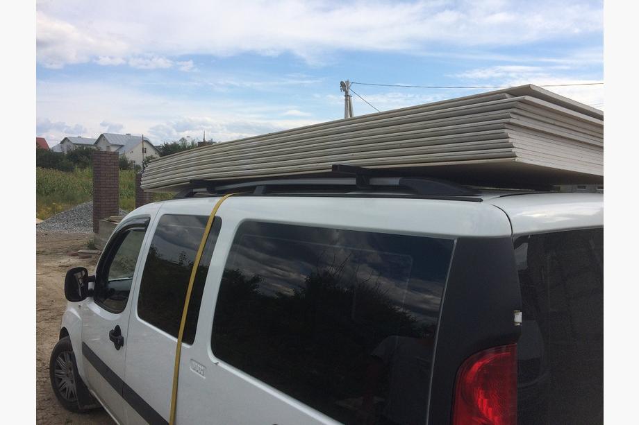 Fiat Doblo I 2005-2010 Chrome Roof Rails Photo 17