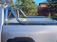 Toyota Hilux 2015- Stainless Steel Roll Bar photo 4