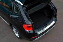 BMW X1 E84 2009-2015 Rear Bumper Protector OmsaLine Stainless Steel photo 1