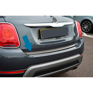 Trunk trim stainless steel