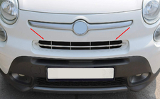 Fiat 500X 2014-2024 Stainless steel front bumper protector photo 2