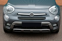 Fiat 500X 2014-2024 Stainless steel front bumper protector photo 5