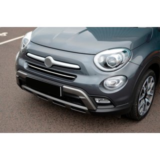 Stainless steel front bumper protector photo 4