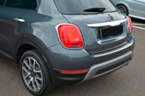 Fiat 500X 2014-2024 Rear Bumper Protector OmsaLine Stainless Steel photo 5