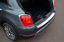 Fiat 500X 2014-2024 Rear Bumper Protector OmsaLine Stainless Steel photo 2