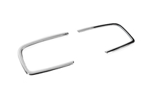 Fiat Fiorino/Qubo 2008-2024 Fog Light Covers 2016↗ (2 pcs, stainless steel) photo 4