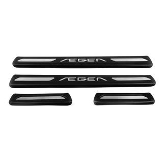 Door Sill Protectors OmsaLine V1 (4 pcs, Stainless Steel) photo 2